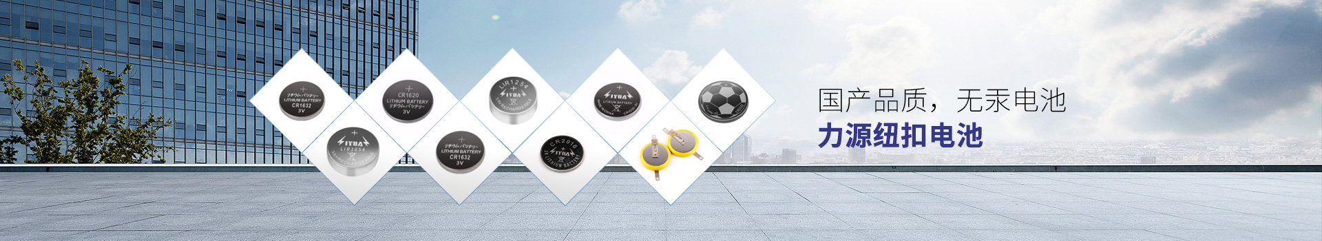 國產品質，無汞電池，力源紐扣電池