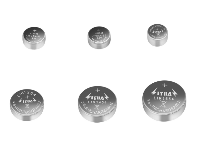 3.6/3.7V鋰離子紐扣電池型號對照表 鋰離子紐扣電池